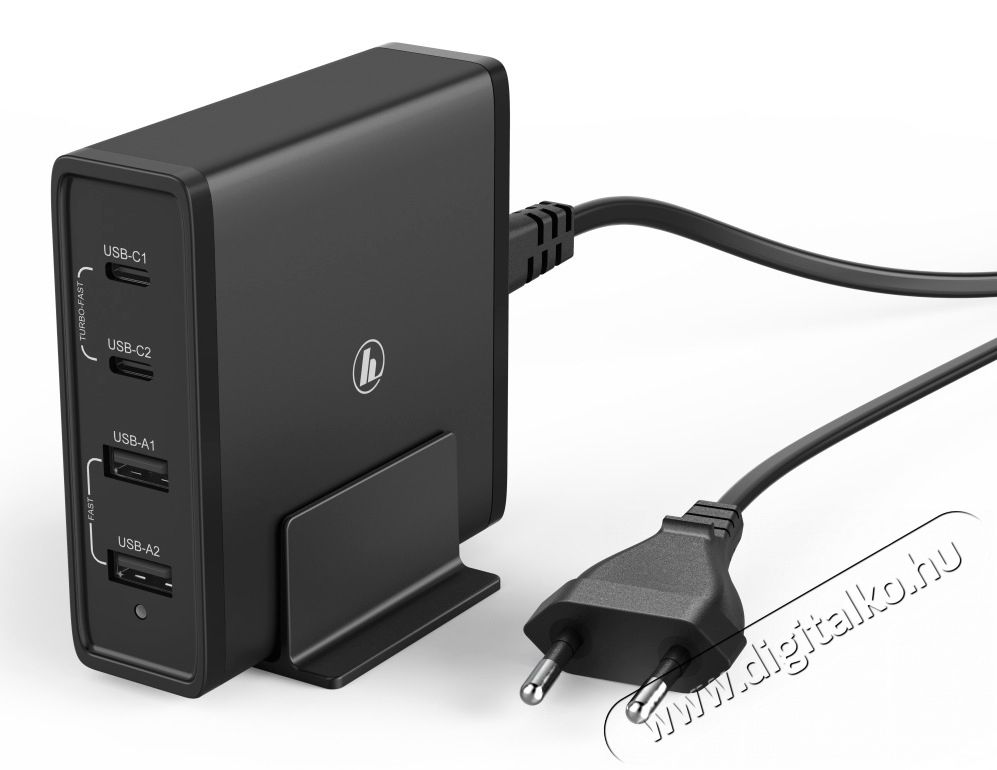 Hama hálózati töltő állomás 4 PORT 2xUSB 2xType-C (200011) Mobil / Kommunikáció / Smart - Mobiltelefon kiegészítő / tok - Hálózati-, autós töltő - 360488