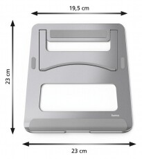 Hama NOTEBOOK ÁLLVÁNY - ALUMINIUM Egyéb - Nem forgalmazzuk ! - 345279