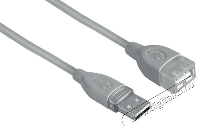 Hama USB hosszabbító kábel A-A típus 3m - 45040 Fotó-Videó kiegészítők - Kábel - USB kábel - 288285