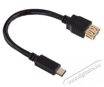 Hama USB 3.0 adatkábel C-A típus 15cm - 135712 Iroda és számítástechnika - Számítógép tartozék - USB kábel - 292054