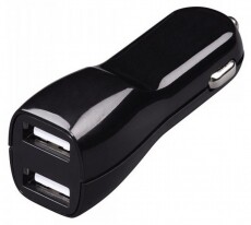 Hama dupla USB autós töltő 2100mA - 14197 Autóhifi / Autó felszerelés - Autós töltő / szivargyújtó adapter - 297514