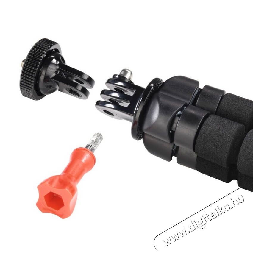 Hama Flex 2in1 Kamera/GoPro mini Tripod állvány - 4314 Fényképezőgép / kamera - Sport kamera tartozékok - Állvány / monopod - 347241