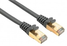 Hama 10m patchkábel CAT5E - 41898 Iroda és számítástechnika - Számítógép tartozék - Hálózati kábel - 287319