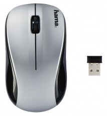 Hama AM-8100 vezeték nélküli egér (134941) - ezüst Iroda és számítástechnika - Egér - Vezeték nélküli egér - 315501
