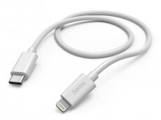 Hama USB-C Lightning adatkábel (183295) - fehér Mobil / Kommunikáció / Smart - Mobiltelefon kiegészítő / tok - Kábel / átalakító - 347640