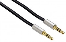 Hama Aluline 3,5mm jack összekötőkábel, spirál 0,26-1,0m - 80854 Tv kiegészítők - Kábel / csatlakozó - 3,5mm Jack kábel - 279321