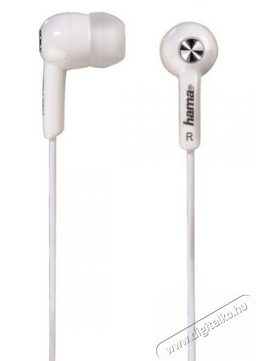 Hama HK2103 fülhallgató, fehér - 122724 Audio-Video / Hifi / Multimédia - Fül és Fejhallgatók - Fülhallgató - 295251