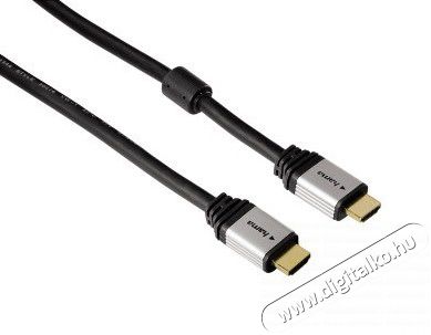 Hama Pro High Speed aranyozott HDMI kábel Ethernettel 1,8m - 53760 Tv kiegészítők - Kábel / csatlakozó - Hdmi kábel - 287170