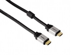 Hama Pro High Speed aranyozott HDMI kábel Ethernettel 1,8m - 53760 Tv kiegészítők - Kábel / csatlakozó - Hdmi kábel - 287170