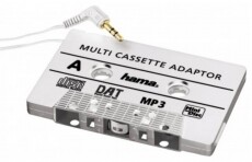 Hama CD ADAPTER KAZETTA AUTORÁDIÓHOZ FEHÉR - 14499 Autóhifi / Autó felszerelés - Autórádió fejegység - Kazetta adapter / átalakító - 342278