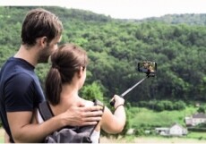 Hama Selfie 90 monopod - 4299 Mobil / Kommunikáció / Smart - Mobiltelefon kiegészítő / tok - Tartó / rögzítő / állvány - 286985