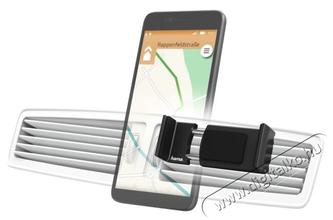 Hama Flipper 2.0 univerzális autós mobiltartó (178222) - fekete Mobil / Kommunikáció / Smart - Mobiltelefon kiegészítő / tok - Tartó / rögzítő / állvány - 315473