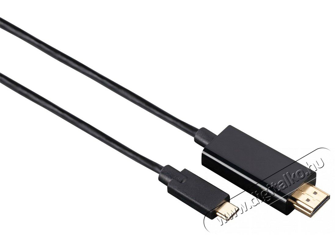 Hama USBC-HDMI Ultra HD kábel 1,8m (122205) Tv kiegészítők - Kábel / csatlakozó - Csatlakozó / elosztó / átalakító - 359780