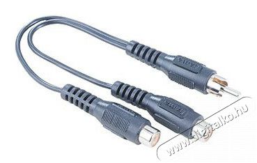 Hama RCA Y adapter - 43384 Tv kiegészítők - Kábel / csatlakozó - Csatlakozó / elosztó / átalakító - 293642