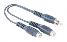 Hama RCA Y adapter - 43384 Tv kiegészítők - Kábel / csatlakozó - Csatlakozó / elosztó / átalakító - 293642