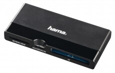 Hama USB 3.0 UHS-II SD, MICROSD, CF kártyaolvasó - 124185 Memória kártya / Pendrive - Kártya olvasó - 350540