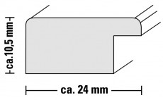Hama Bahia fa keret 20X30, bordó - 125610 Háztartás / Otthon / Kültér - Lakásfelszerelés - Képkeret / képtartó - 298494