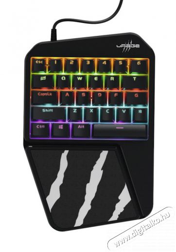 Hama URAGE 3RGO 1H Gaming mobil billentyűzet (113786) Iroda és számítástechnika - Billentyűzet / billentyűzet szett - Vezetékes - 349054
