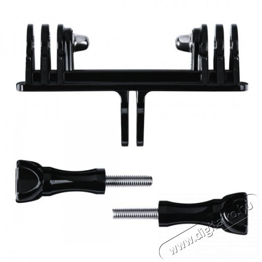 Hama dual tartó GoPro-hoz (4443) Fényképezőgép / kamera - Sport kamera tartozékok - Állvány / monopod - 310632