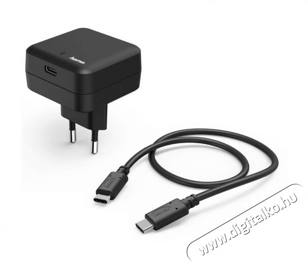 Hama USB Type-C hálózati töltő 3A (183228) Mobil / Kommunikáció / Smart - Mobiltelefon kiegészítő / tok - Hálózati-, autós töltő - 347443