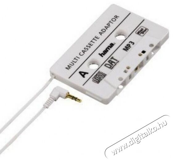 Hama CD ADAPTER KAZETTA AUTORÁDIÓHOZ FEHÉR - 14499 Autóhifi / Autó felszerelés - Autórádió fejegység - Kazetta adapter / átalakító - 342278