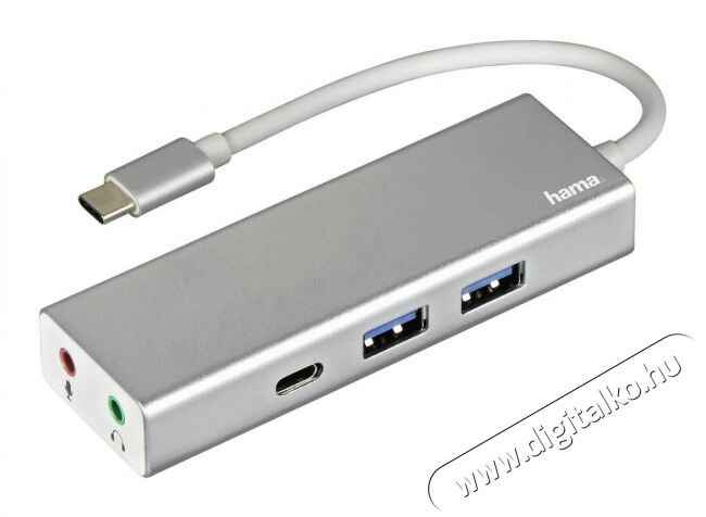 Hama USB 3.1 TYPE-C HUB (135758) Iroda és számítástechnika - Notebook kiegészítő - USB hub / elosztó - 340087