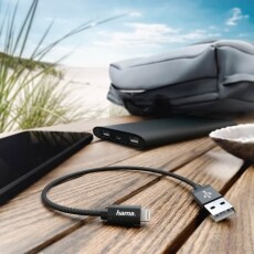 Hama Lightning adatkábel (178280) Mobil / Kommunikáció / Smart - Mobiltelefon kiegészítő / tok - Kábel / átalakító - 335506