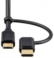 Hama Adatkábel Micro USB/USB TYPE-C 2in1 (178327) Mobil / Kommunikáció / Smart - Mobiltelefon kiegészítő / tok - Kábel / átalakító - 335507