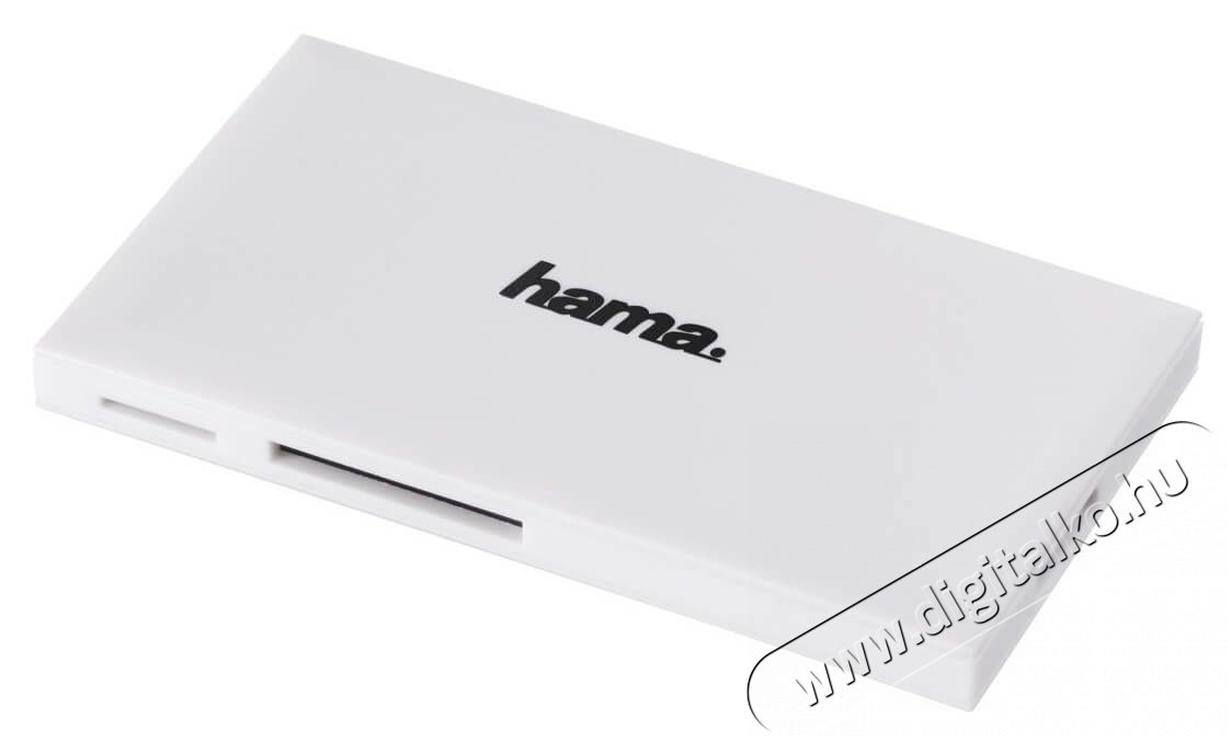 Hama USB 3.0 SUPERSPEED SLIM MULTI KÁRTYAOLVASÓ, FEHÉR,ÚJ - 181017 Memória kártya / Pendrive - Kártya olvasó - 342280
