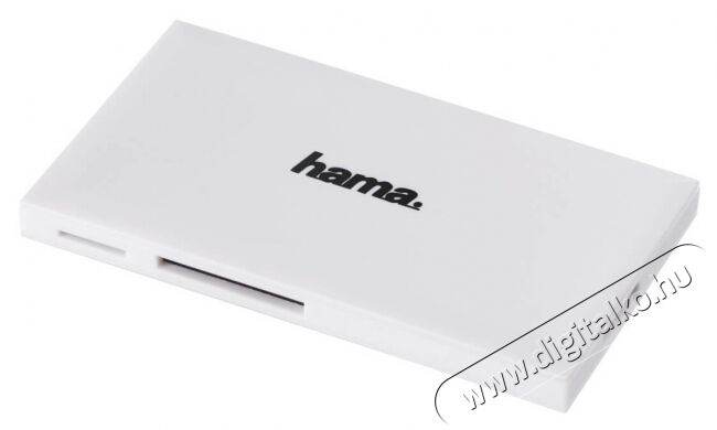 Hama USB 3.0 SUPERSPEED SLIM MULTI KÁRTYAOLVASÓ, FEHÉR,ÚJ - 181017 Memória kártya / Pendrive - Kártya olvasó - 342280