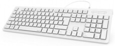 Hama KC-200 billentyűzet - fehér (182680) Iroda és számítástechnika - Billentyűzet / billentyűzet szett - Vezetékes - 370986