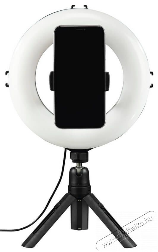 Hama LED asztali körlámpa okostelefonhoz (4651) Fotó-Videó kiegészítők - Lámpa - LED lámpa - 371747