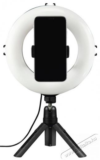 Hama LED asztali körlámpa okostelefonhoz (4651) Fotó-Videó kiegészítők - Lámpa - LED lámpa - 371747