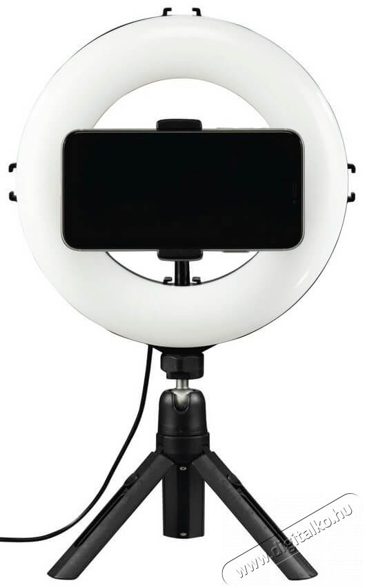 Hama LED asztali körlámpa okostelefonhoz (4651) Fotó-Videó kiegészítők - Lámpa - LED lámpa - 371747