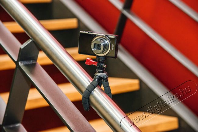 Hama Flex 2 az 1-ben kamera és GoPro állvány 14cm (4557) Fotó-Videó kiegészítők - Állvány - Tripod állvány - 371748