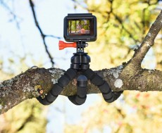 Hama Flex 2 az 1-ben kamera és GoPro állvány 26cm (4558) Fotó-Videó kiegészítők - Állvány - Tripod állvány - 371749