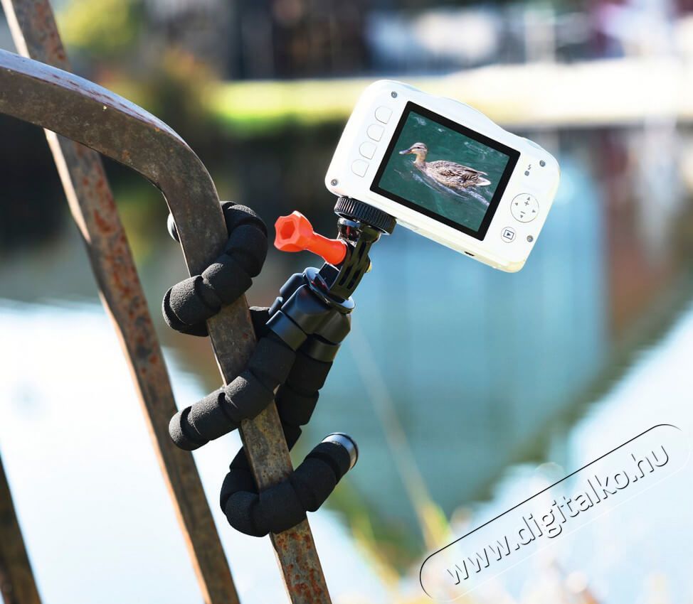 Hama Flex 2 az 1-ben kamera és GoPro állvány 26cm (4558) Fotó-Videó kiegészítők - Állvány - Tripod állvány - 371749