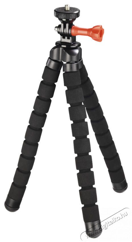 Hama Flex 2 az 1-ben kamera és GoPro állvány 26cm (4558) Fotó-Videó kiegészítők - Állvány - Tripod állvány - 371749