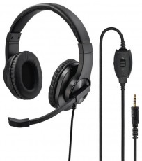 Hama HS-P350 Mikrofonos fejhallgató (139926) Iroda és számítástechnika - Egyéb számítástechnikai termék - 371752