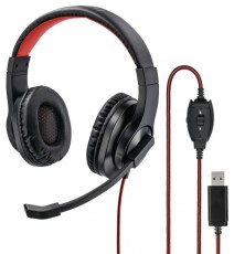 Hama HS-USB400 Vezetékes PC fejhallgató (139927) Iroda és számítástechnika - Egyéb számítástechnikai termék - 371753