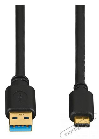 Hama USB 3.1, TYPE C/USB A adatkábel 1,8m (135736) Tv kiegészítők - Kábel / csatlakozó - USB kábel