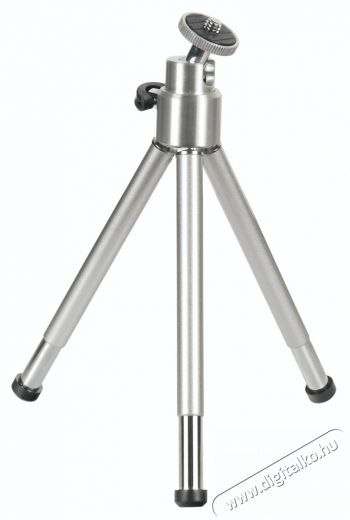 Hama mini állvány, gömb fejjel - ezüst (4551) Fotó-Videó kiegészítők - Állvány - Tripod állvány - 373138