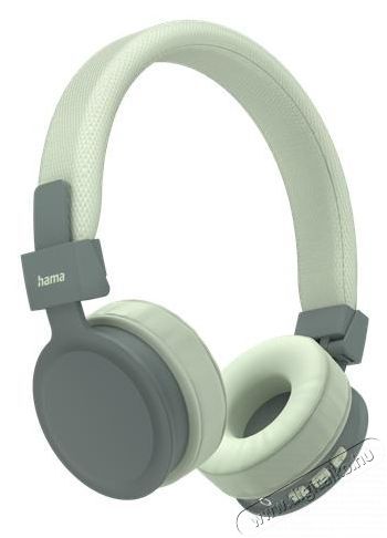 Hama 184089 stereo bluetooth fejhallgató - zöld Audio-Video / Hifi / Multimédia - Fül és Fejhallgatók - Fejhallgató - 374654