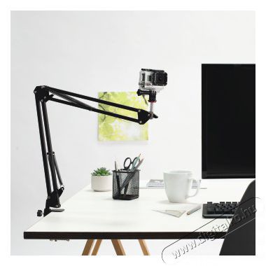 Hama 4652 asztalra szerelhető vlogger kar Fotó-Videó kiegészítők - Állvány - Asztali állvány - 377998
