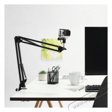 Hama 4652 asztalra szerelhető vlogger kar Fotó-Videó kiegészítők - Állvány - Asztali állvány - 377998