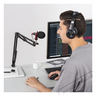 Hama 4652 asztalra szerelhető vlogger kar Fotó-Videó kiegészítők - Állvány - Asztali állvány - 377998