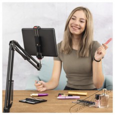 Hama 4652 asztalra szerelhető vlogger kar Fotó-Videó kiegészítők - Állvány - Asztali állvány - 377998