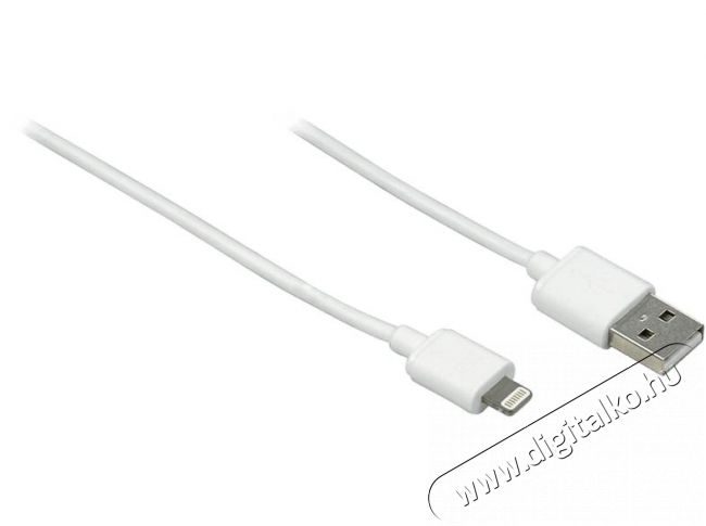 Hama 173863 adatkábel lightning, 1M - fehér Mobil / Kommunikáció / Smart - Mobiltelefon kiegészítő / tok - Hálózati-, autós töltő - 378506
