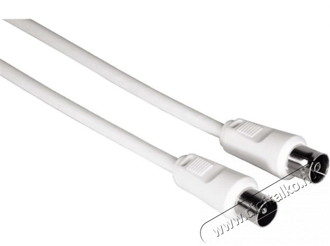 Hama 11900 ECO árnyékolt 1,5m antenna kábel - fehér Tv kiegészítők - Antenna - Kiegészítő - 379762