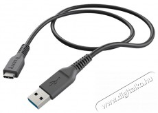 Hama 178395 USB 3.1 Type-C- USB A 1m adatkábel - fekete Mobil / Kommunikáció / Smart - Mobiltelefon kiegészítő / tok - Kábel / átalakító - 379827